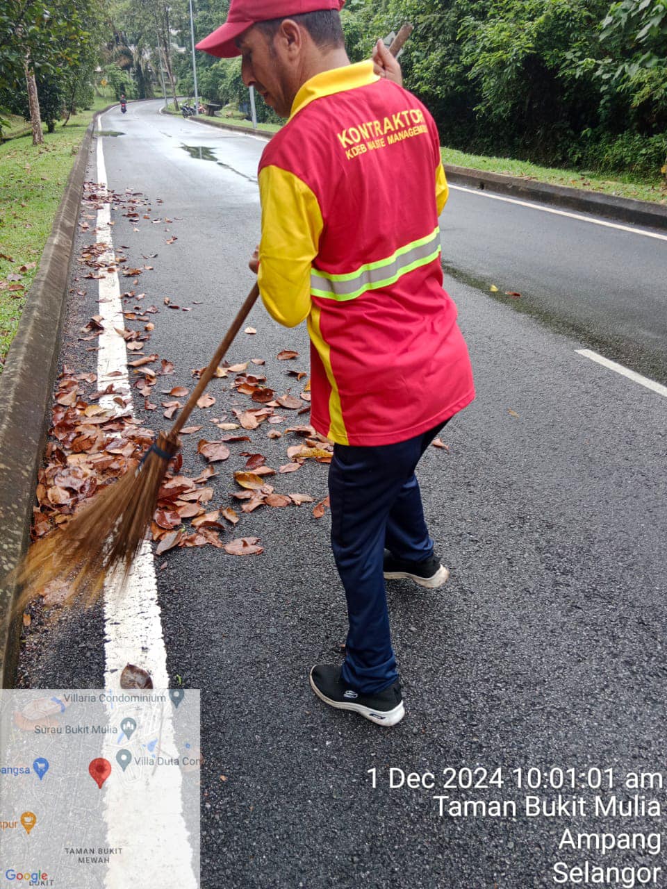 KDEB Waste Management - OPERASI PEMBERSIHAN DI KAWASAN AMPANG JAYA
