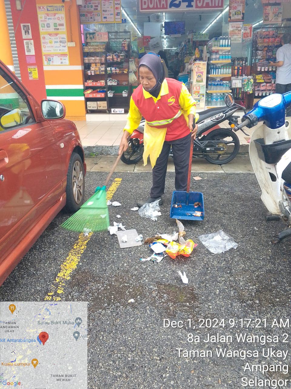 KDEB Waste Management - OPERASI PEMBERSIHAN DI KAWASAN AMPANG JAYA